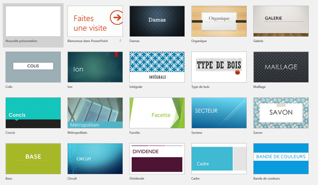 Modèle powerpoint Modèle powerpoint
